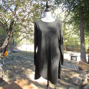 Sara Campbell Black Long Sleeve Dress